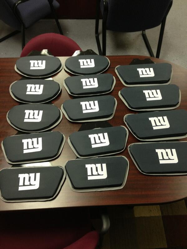 Pro Gear Sports on X: '@JosephSkiba #nygiants #nfl new monogram NY  backplates ready and coming to you!  / X