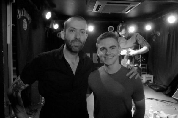 Lucky enough to meet an idol John Gomm last night at Boiler Room after an amazing show
