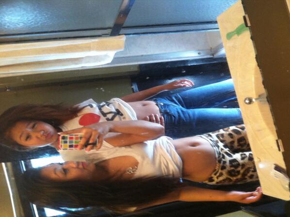 luhhmini's tweet photo. Me and my best friend we cute Huh :) http://t.co/2v1yEmSm1v
