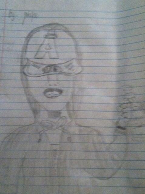 GeorgeSteeleJr's tweet image. Shout Out to my homegirl Kin son who thought highly of me &amp;amp; sketch up a #toastmaker Steele . Preciate that lil homie.