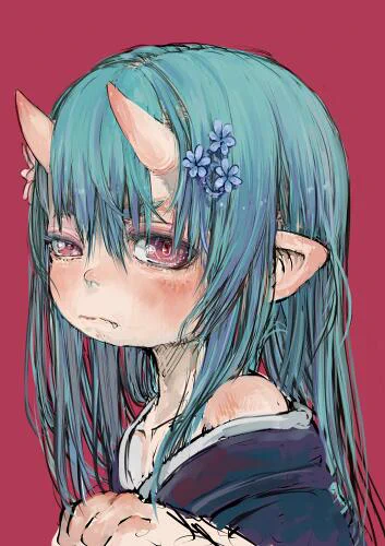 気付いたらラクガキしてたですの。恐ろしいですの。すごーく昔に描いた鬼っこちゃん。(*'∀`*)ナツカシス 