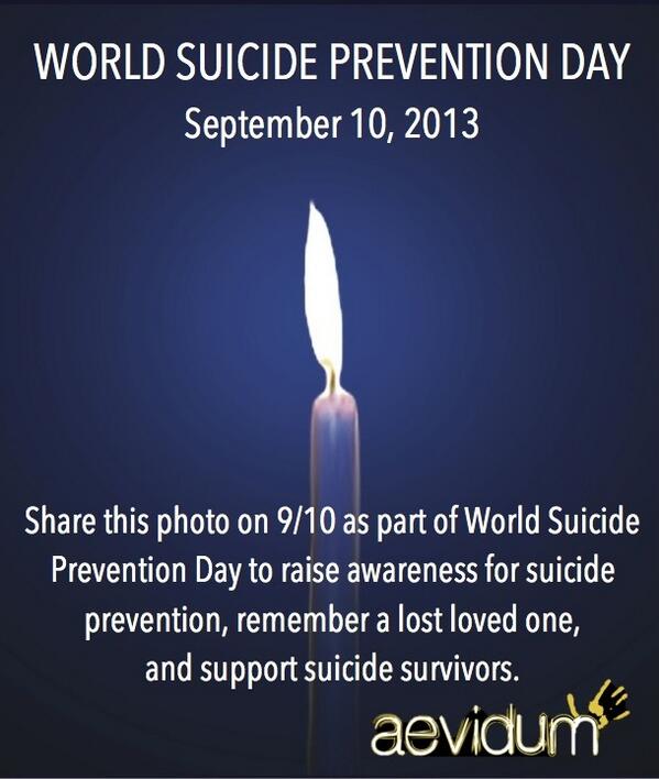 aevidum's tweet photo. @LettersforNoah Please "light" a candle today to support suicide prevention and remember those lost. #Aevidum http://t.co/MVx0g6Njp8