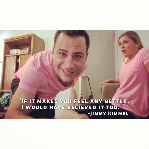 JimmyKimmelLive's tweet photo. #twerkburn http://t.co/Lf1vQK4v0T