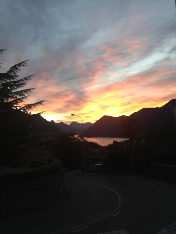 11thGradeTASIS's tweet photo. Beautiful early morning departure for our 11th grade outing! #tasis #ticinotourism @TASIS_Lugano @10thGradeTASIS http://t.co/jfTvPaAqUh
