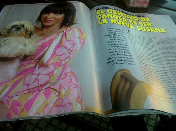 ManuiGonzalez's tweet photo. Gracias @NancyDure por la nota a @lizytagliani en @Revista_PRONTO Felicitaciones Lizy!! Por mucho éxito mas!!! http://t.co/n1sDhIq638