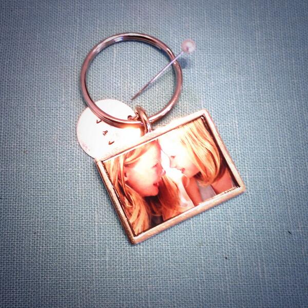 Turn your favorite image into a keychain to keep with you always! #photojewelry #greatgifts #customkeepsakes