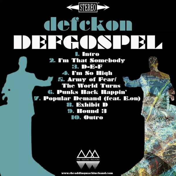 AddingMachineON's tweet image. And here's the tracklist! #DefGospel