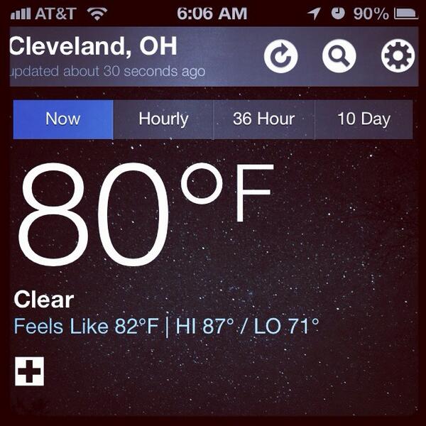 HollyJeanFit's tweet image. Wait, I'm confused. Is it September or July?! 😒#iwantfallweather #toohot #cleweather