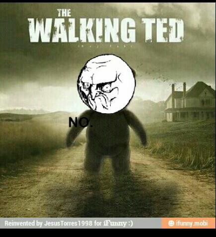 Instahead's tweet image. The walking Ted #instahead