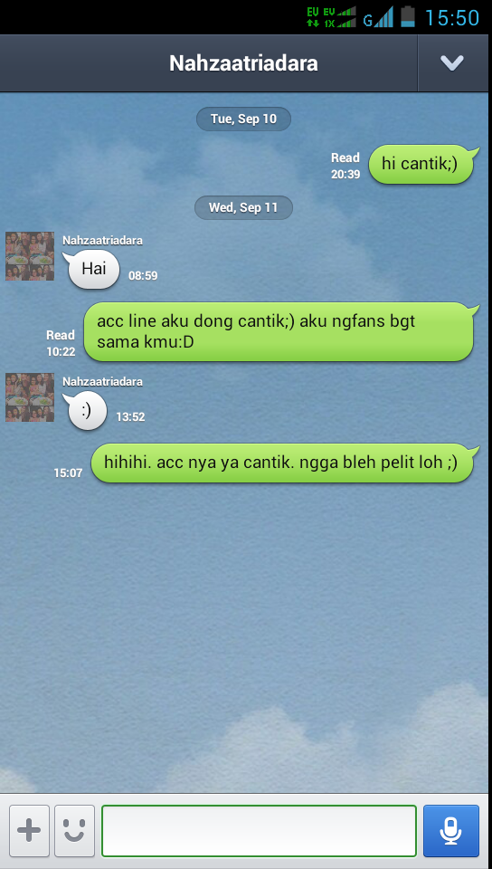 Lukeers's tweet photo. hi cantik.... ini line kamu apa bukan? cc; @nahzaatriadara http://t.co/ujWcWWnyAA