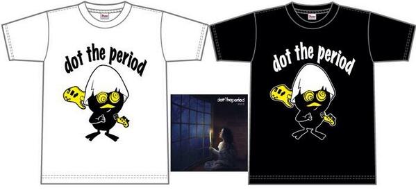 Dot The Periodまつしたえり Pa Twitter いよいよきました 予約特典はtシャツセット カリメロ風味のひよこちゃんがたまごの殻かぶってベースを担いでます たまご ベース あとはわかるな 笑 予約は17日午前中まで Http T Co Hwsxvsrp87 Http T Co 5e4qqpcwhm