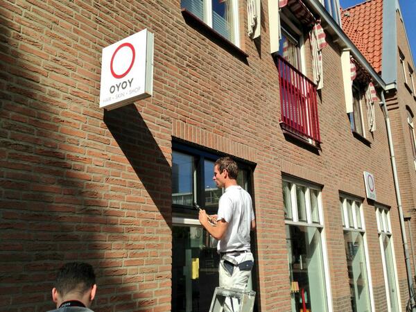 Oyoy ziet er straks weer netjes uit.