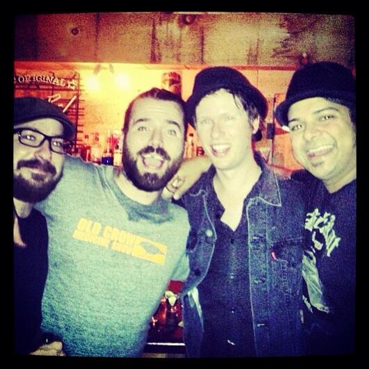 dinealonemusic's tweet photo. Little hang w/ our very own @Ratbeard &amp; @ilovemonstertruck along w/ @billytalentband &amp; @cone41 http://t.co/BMBzU7jfqq