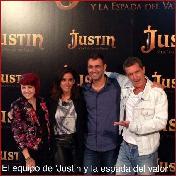RT @mysofa_es: Hemos estado con el equipo de #JustinYLaEspadaDelValor <a href="/sonypictures_es/">Sony Pictures España</a> <a href="/AngyFdz/">Angy Fernández</a> <a href="/InmaCuestaWeb/">Inma Cuesta</a>