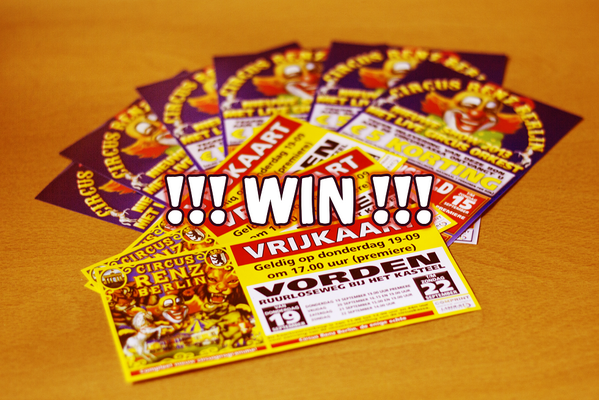 Wok_Maxis's tweet photo. WIN 3 vrijkaarten voor Circus Renz in Vorden! Tweet ons waarom JIJ wilt winnen, Wij kiezen de winnaar op 16 sept. http://t.co/JXv8HimwSl