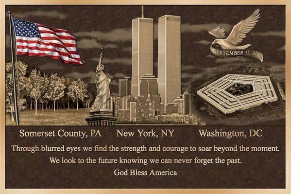 MarcFCherry's tweet photo. Today we remember the lives that were lost on Sept. 11 #NeverForget http://t.co/Mzt3LDdQ70