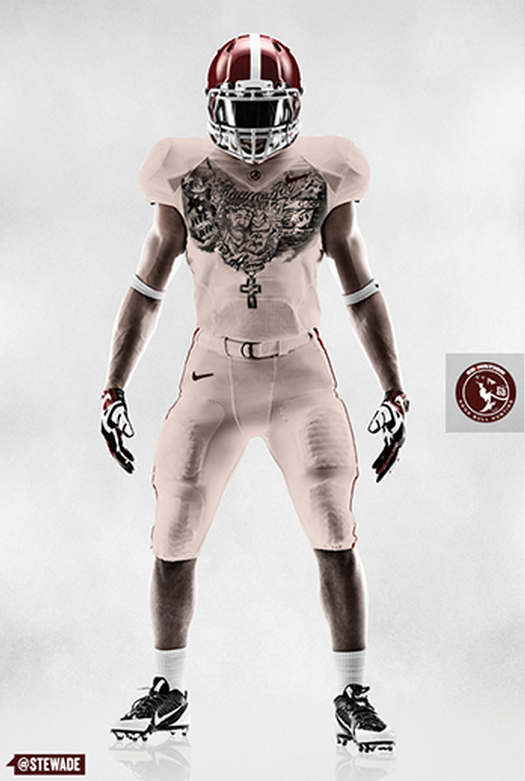 Hey @FozWilliams "@SEC_Logo: Concept Alabama uniform from the guys at ...