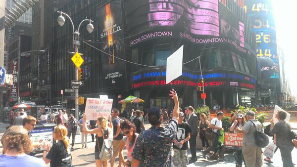 JeffPDurkin's tweet image. Bringing the issue of #ReThink911 to ABC News' doorstep