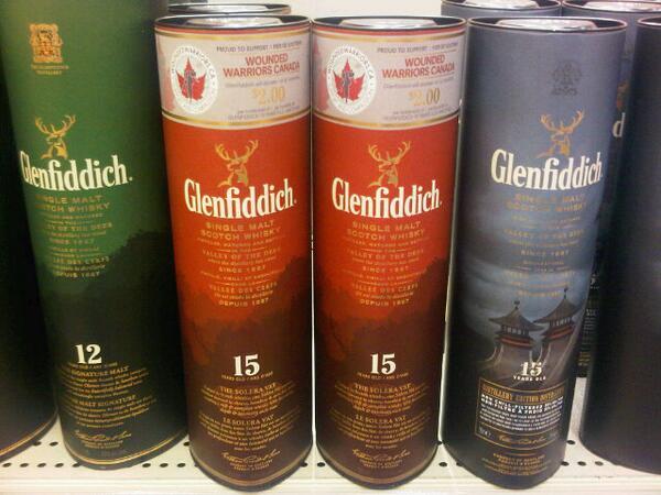 Wounded Warriors Can Ar Twitter Glenfiddich 15 Y O Featuring Our Partnership With Glenfiddichsmw Has Hit The Lcbo Shelves Across Ontario Http T Co Qxzwxyxguo