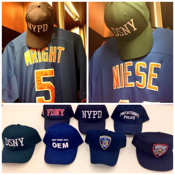 New York Mets on X: #Mets players will honor #NYC First Responders from  9/11 by wearing these hats from city agencies pre-game tonight.   / X
