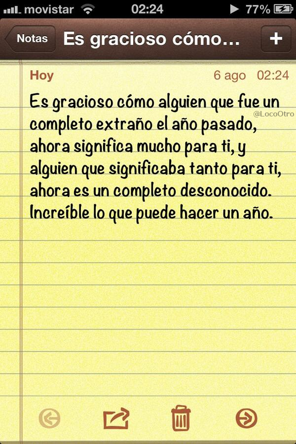 LocoOtro's tweet photo. Increíble lo que puede hacer un año. http://t.co/zUFAR6lcMl