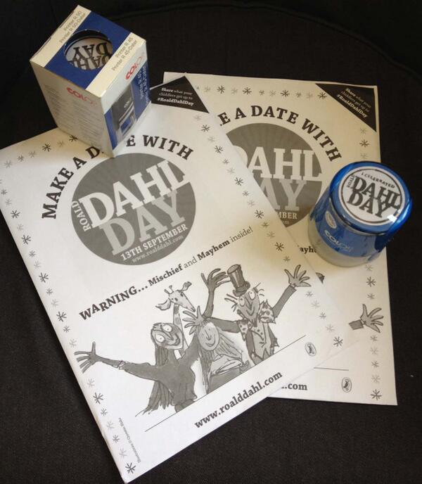 roald_dahl's tweet photo. RT to win 1 of 2 Mischief&amp;Mayhem Activity Packs &amp; #RoaldDahlDay stamps! Closes 5pm GMT. Terms: http://t.co/IJ6VbWUnP7 http://t.co/JeNn1QzD7C