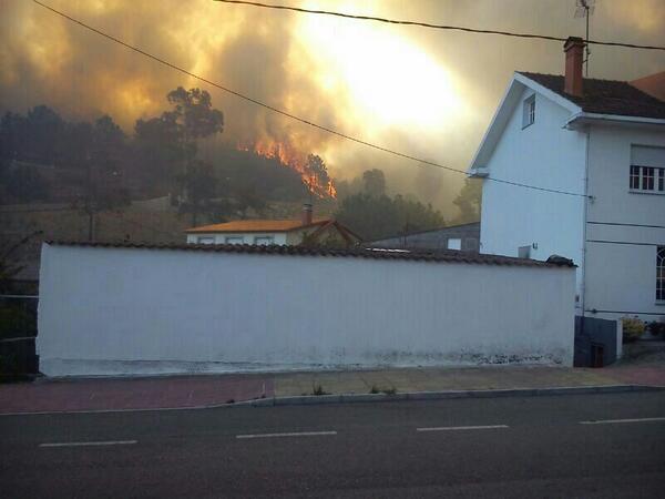 Porto do SOn. #indignate, #Galicia, #incendios