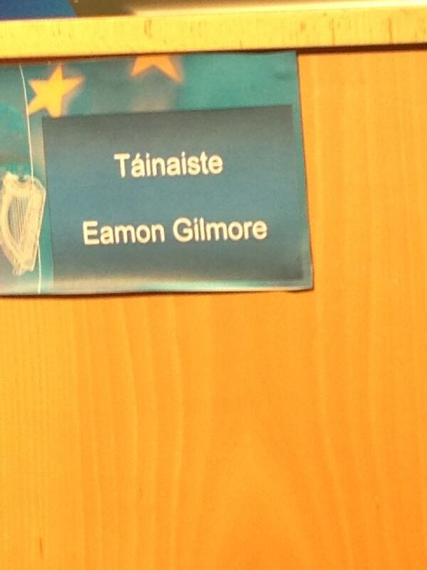 liseinthecity's tweet photo. At Dáil reform press conference - the first thing that needs reform is this spelling... #oops http://t.co/buggRV5bLe