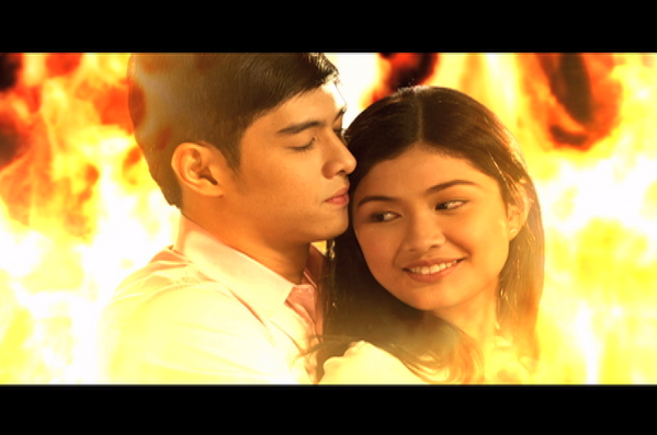 Thea_OfficialFP's tweet photo. Eh kung laging may ganitong eksena? :)) @imJericGonzales @TheaTolentino13 #Pyra http://t.co/APbavD6dM8