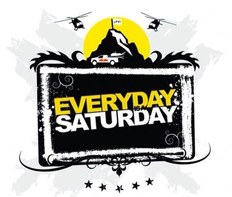 freestylevideo's tweet photo. "EVERY DAY IS A SATURDAY" http://t.co/r6rrXOfBMV