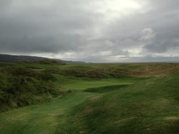 Machrie, 17th green. Been dying to play here for years. Even better than expected!!! #ScottishLinks #Machair