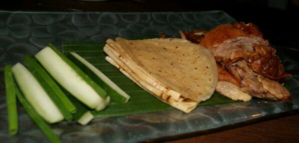 ItsmeSepta's tweet photo. The Peking Duck from @Slippery_Stone love it http://t.co/Obxkvsh63v