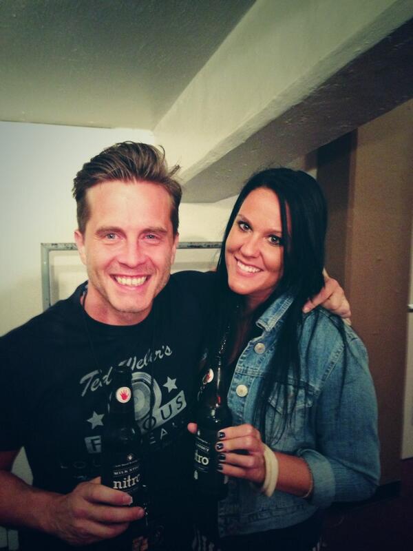 tasteofmusic's tweet photo. Great catching up with @BrianNutter last night. He may eat healthy but can you guess his guilty pleasure? http://t.co/qHjrm8gntC