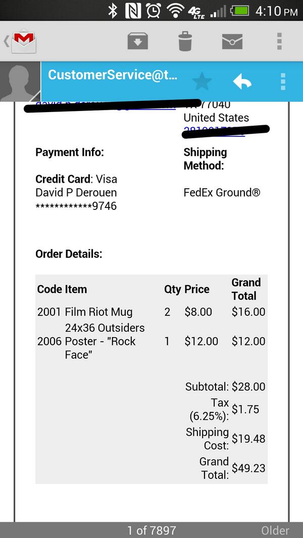 DaveDerouen's tweet photo. @Ryan_Connolly about damn time man, I kid, good luck with the new film! http://t.co/6KRh8FkD2u