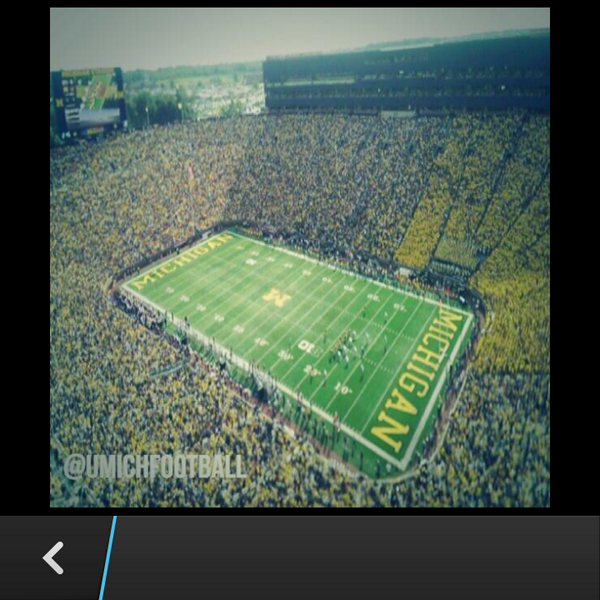Cwood909's tweet photo. Wish I was at the game today!!! #LETGOBLUE@UMICHFOOTBALL http://t.co/kjSDnur15c
