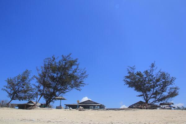 BaleBengong's tweet photo. langit biru. pasir putih. mari menikmatinya di bawah rindang cemara laut. #baliselatan http://t.co/emMdTm8KS6