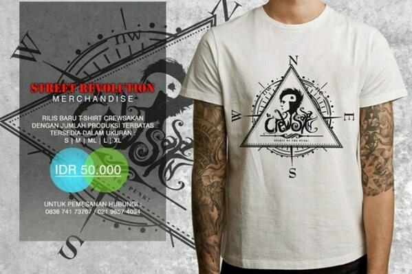 CREWSAKAN_'s tweet photo. Tshirt #Spiritofthepunk. Color Print manual (sablon).
Size :
S | M | ML | L | XL
 PUTIH / 100% Cotton / Rp 50.000 http://t.co/0xyeUkLGNN