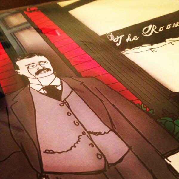 My latest @RVACoffeeStain purchase of @RooseveltRVA is totally boss. #rva #rvart