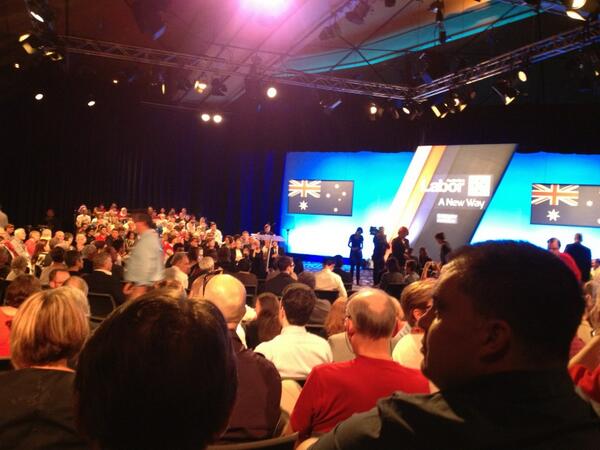Labor campaign launch about to kick off #ausvotes