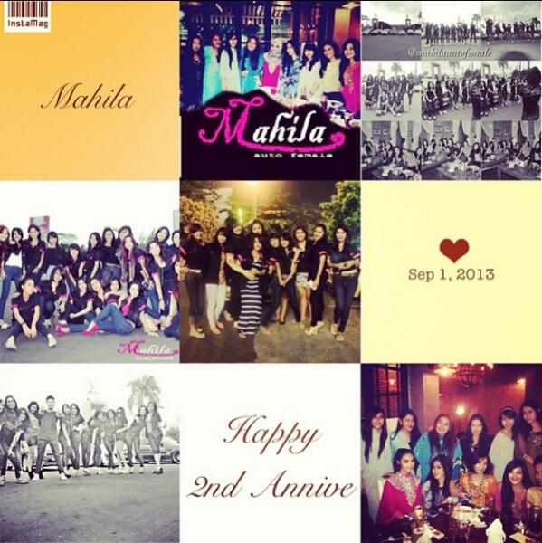Happy 2nd anniversary mahila auto female 🎉