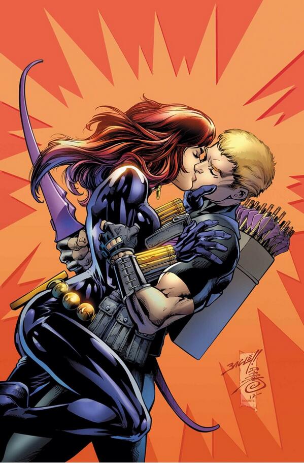 fansoteentitans's tweet photo. “@Villains_Heroes: Black Widow and Hawkeye romance. #VandH http://t.co/fFESwP6OCd”😂RT