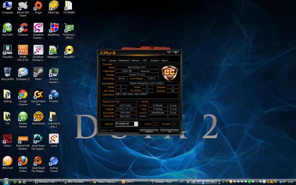 TonjokanJeh2's tweet image. ketika @intel pentium 4 di OC ampe segitu untuk maen @DOTA2  # @Intel_Indonesia #SingleCore #lol #fast
