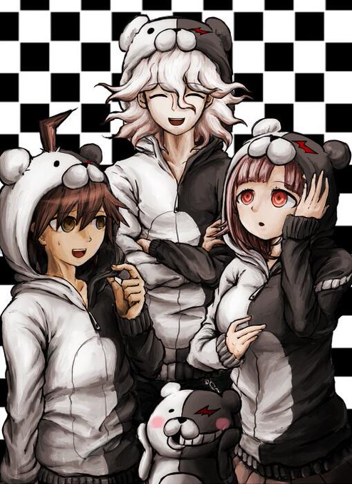 モノクマのtwitterイラスト検索結果 古い順