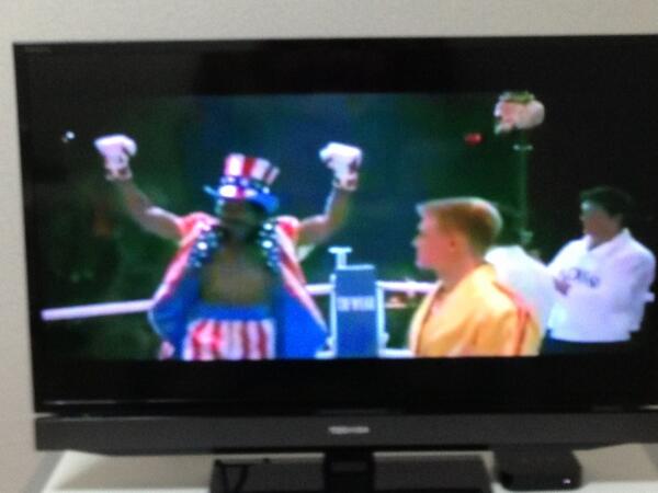 Apple TV+slingbox 🙏,get to watch rocky iv or whatever else is on at 5 am in Iowa.
