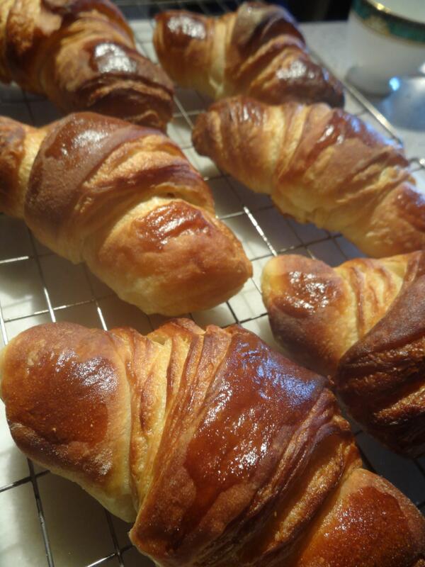 Salbagski's tweet image. Supermarket ones dead to me. #readbread croissants @dan_lepard @realArtisan @davidlebovitz @RealBread @robsmartbakes