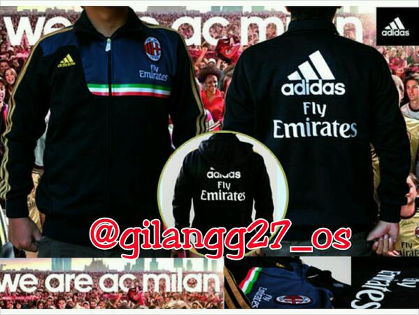 <a href="/JualanMilan/">Jualan Milan</a> Jaket AC MILAN Black 13/14 | S M L XL | 180rb | SMS/WA: 085773600847