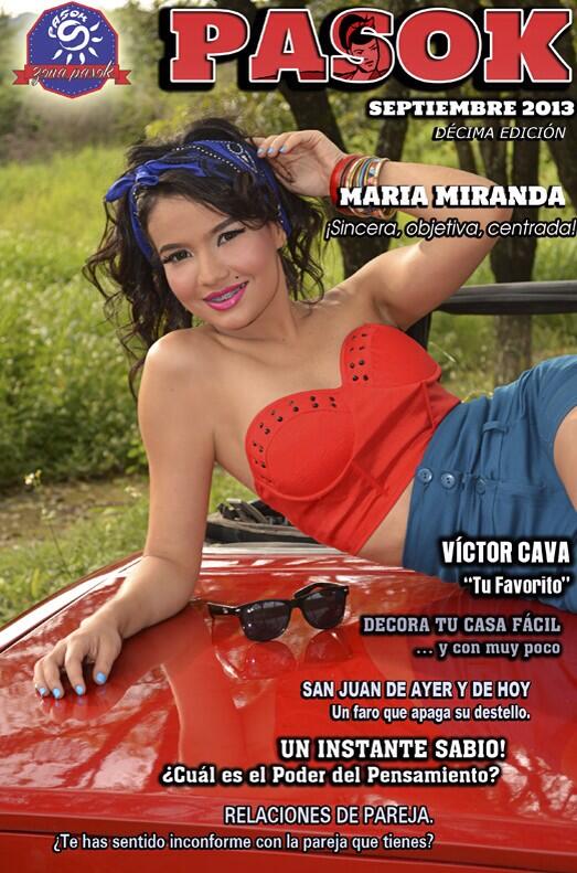 vicbarbozai's tweet photo. Listo!!!! En línea nueva edición de Pasok #ChicaPasok #Septiembre http://t.co/5zKs84XbxV