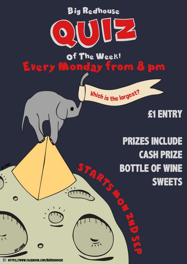 <a href="/RedhouseSollySt/">Redhouse</a> big music quiz starts tomorrow! Questions on music news/finish the line/name the song and more