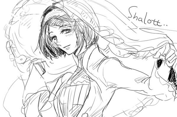 シャロちゃん試し書き 