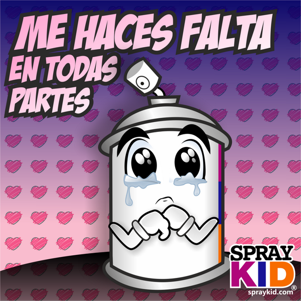 SprayKID's tweet photo. Me haces falta en ... - #SprayKID https://t.co/t5iAGaHSin